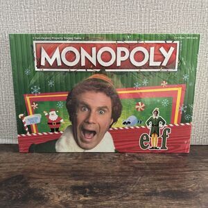 NEW Elf Monopoly Collectible Monopoly Game Sealed-Box Damage